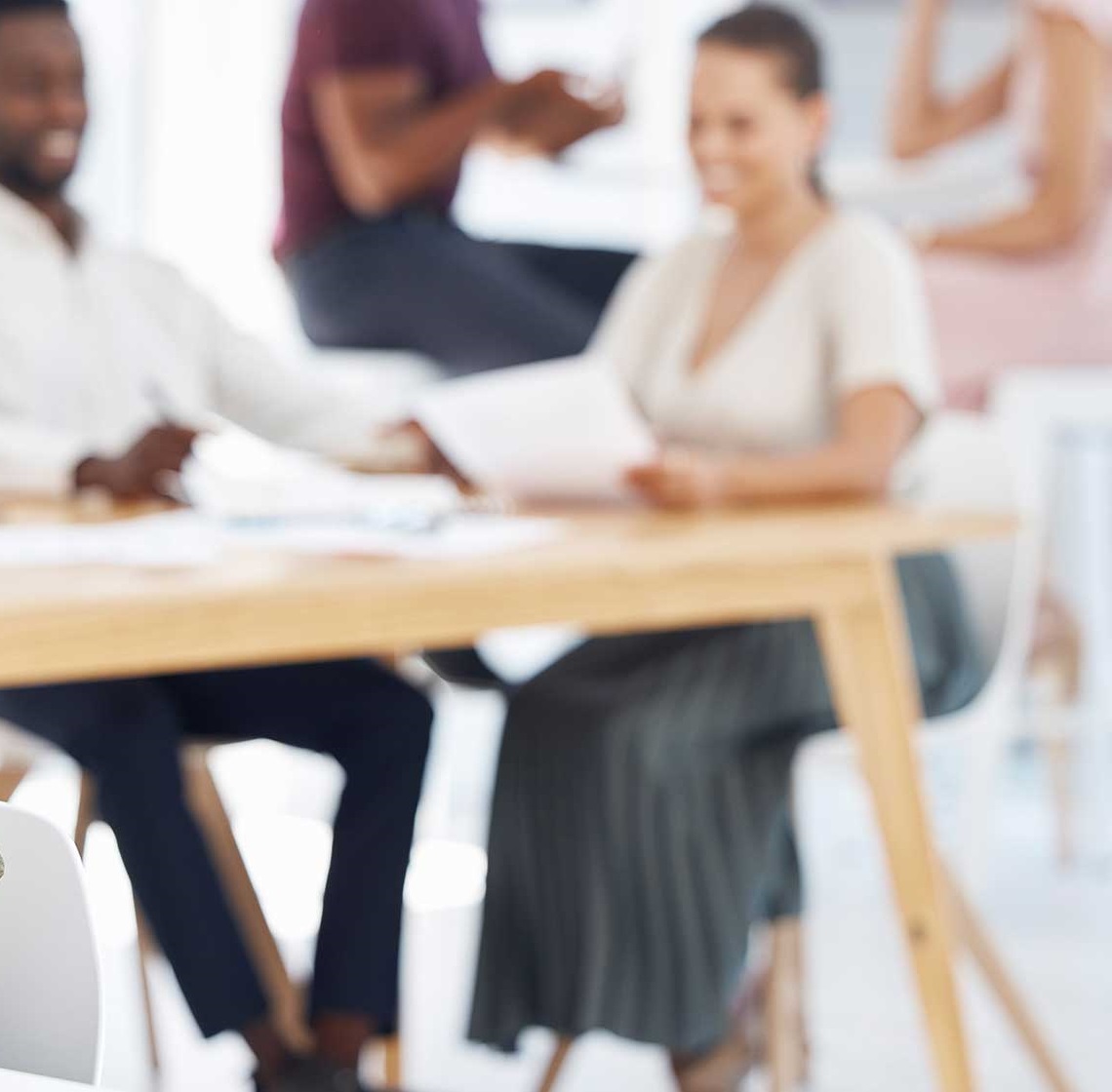 two people reviewing paperwork